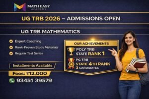 UGTRB Mathematics